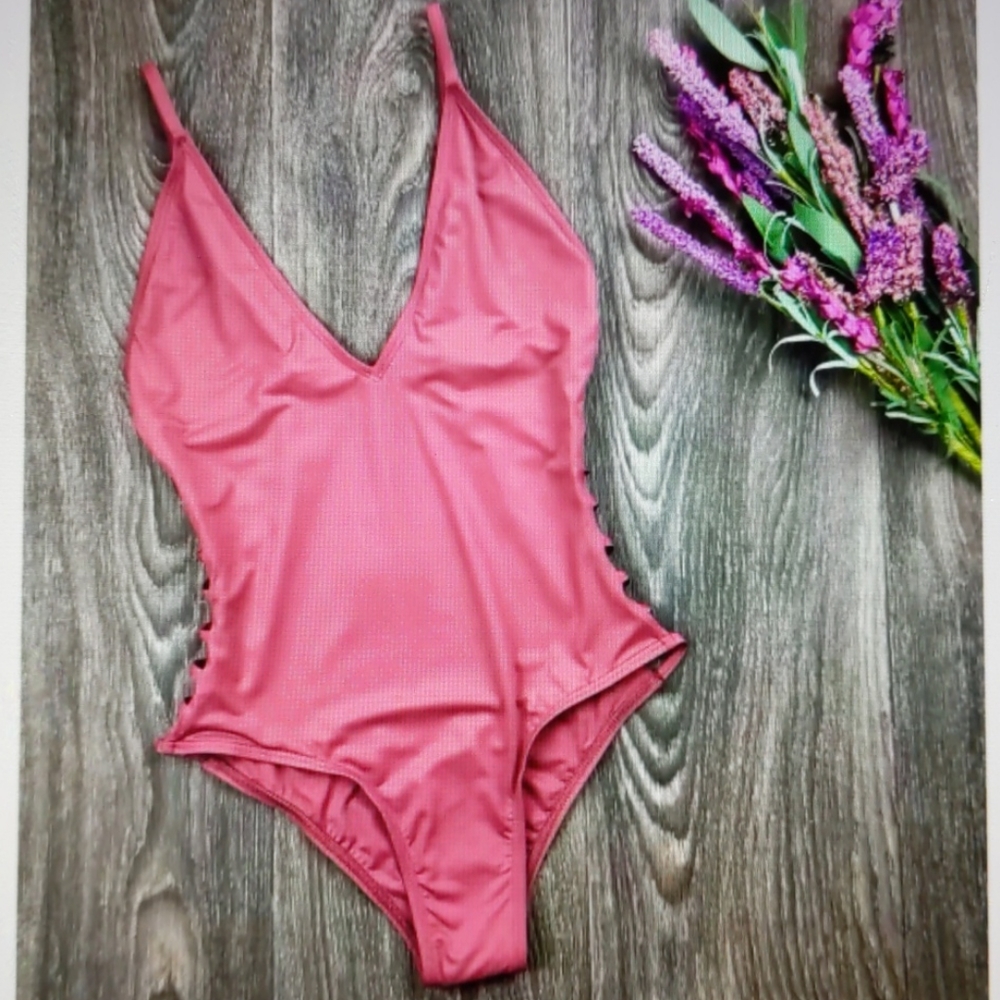 NWT One-Piece Cut-Out Swimsuit